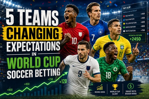 5 Teams Changing Expectations in World Cup Soccer Betting