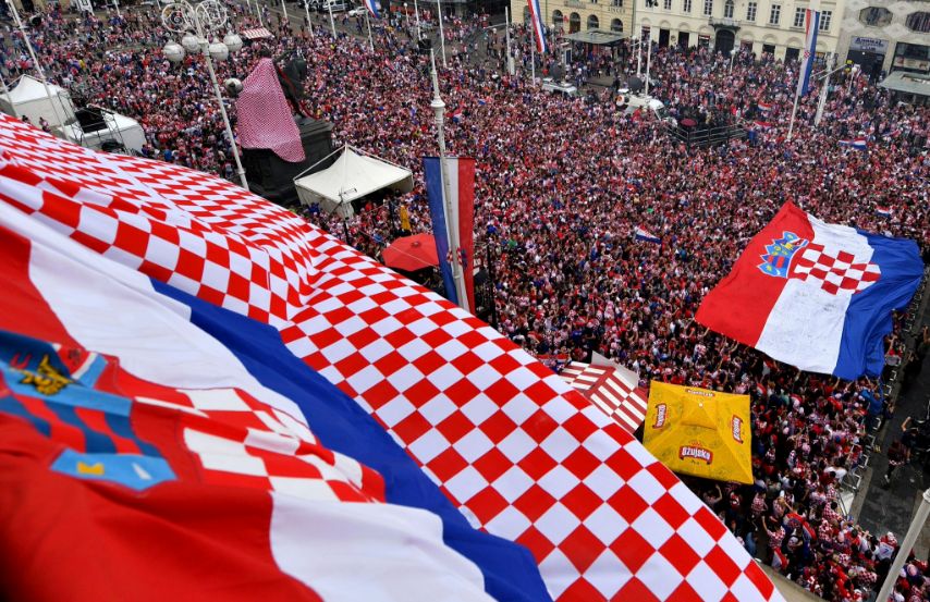 Croatia returns home heroic welcome