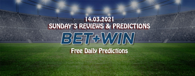 Free daily predictions 14 03 2021