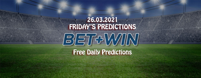 Free daily predictions 26 03 2021