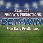 Free daily predictions 23 04 2021