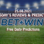 Free daily predictions 25 08 2021