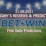 Free daily predictions 21 09 2021